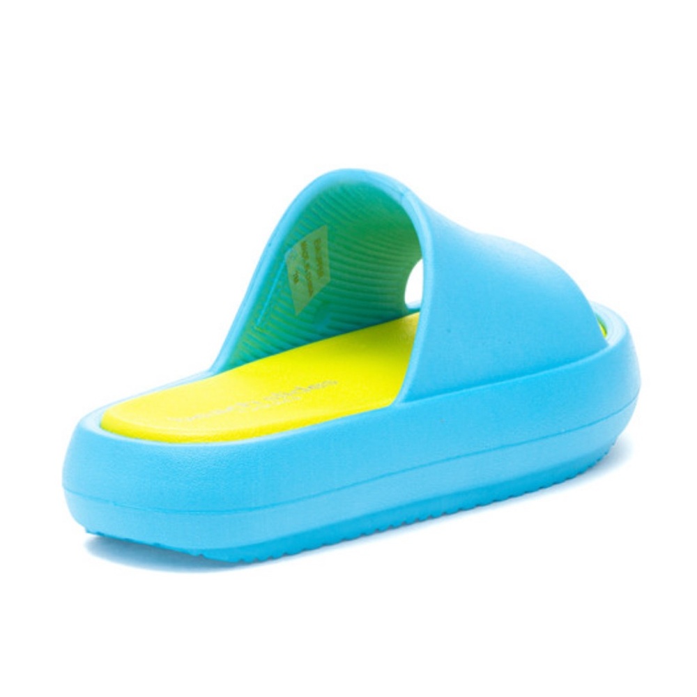 J Slide Blue Slide Sandals